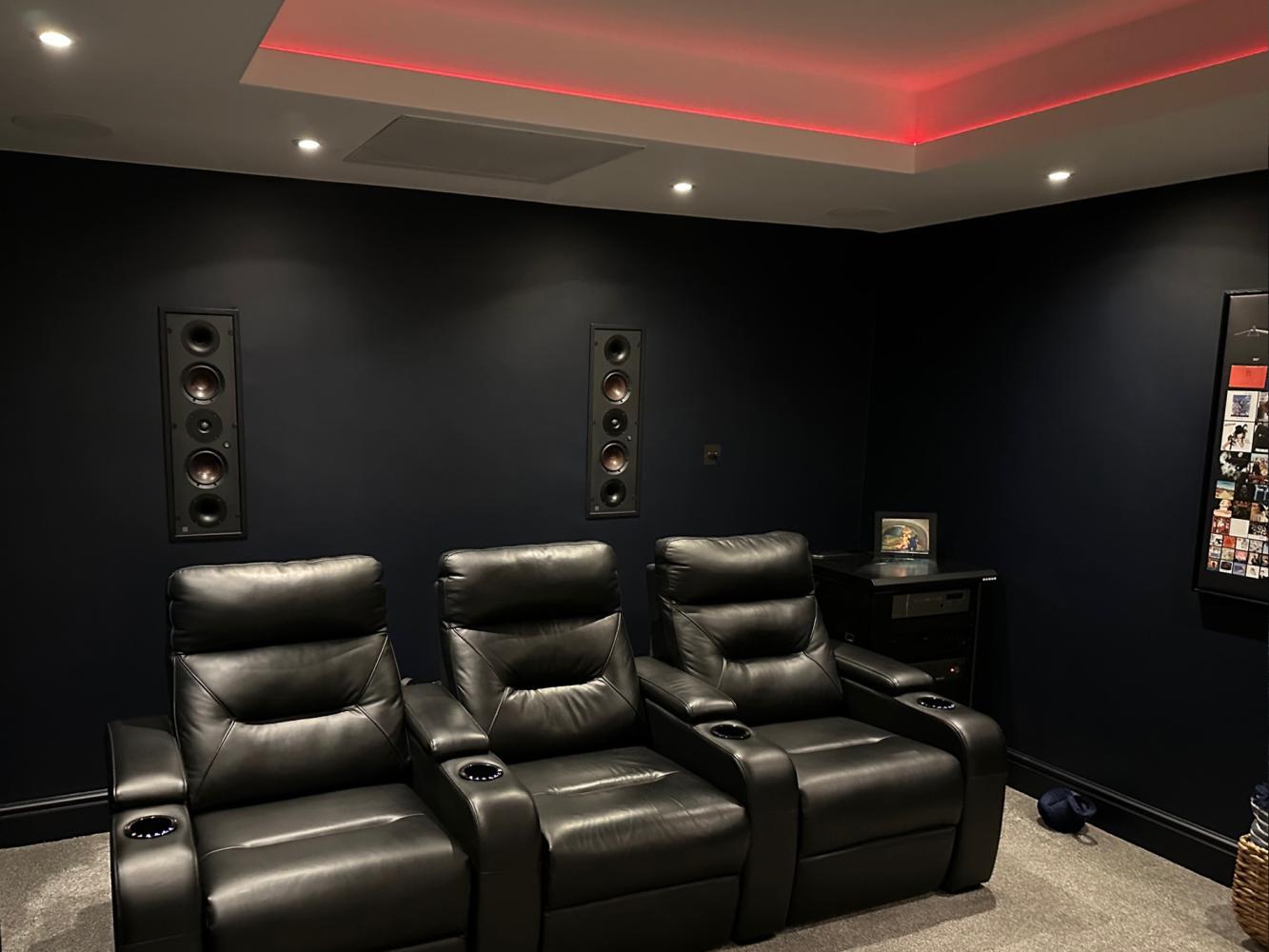 Home cinema seating 