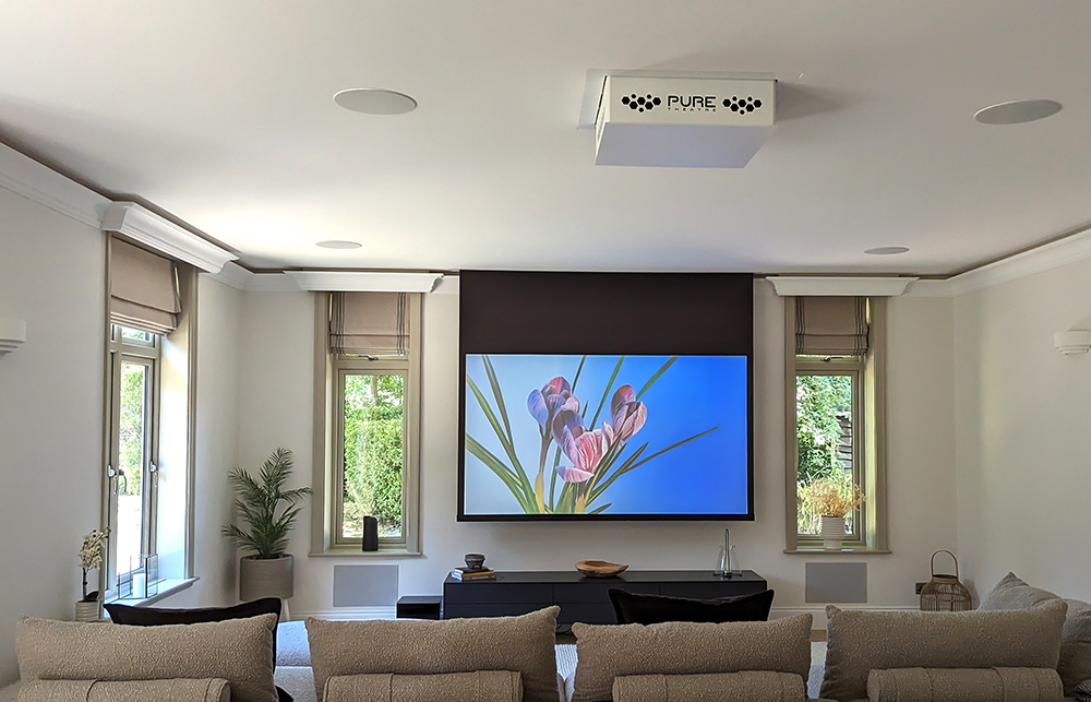 concealed home cinema
