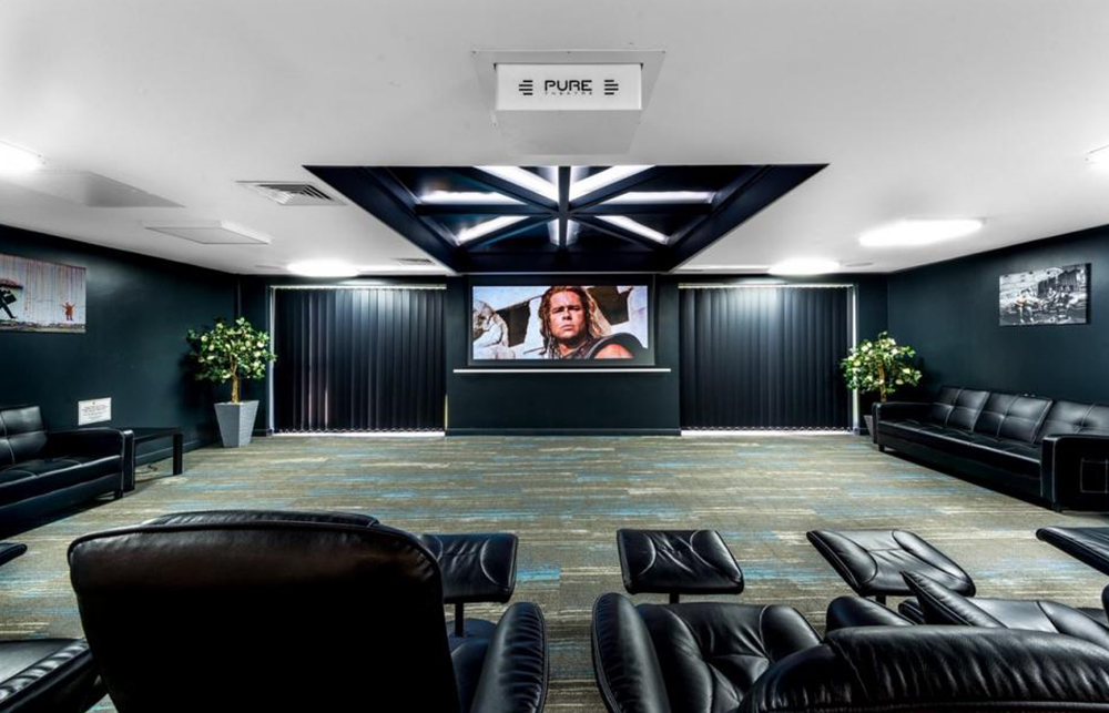 Student Housing Cinema Room