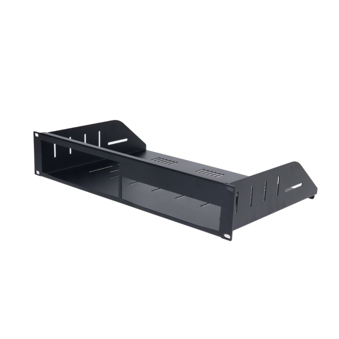Pure Theatre 2U Rack Mount with Bluesound POWERNODE + Bluesound NODE X