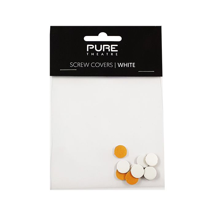 PureTheatre Screw Covers White