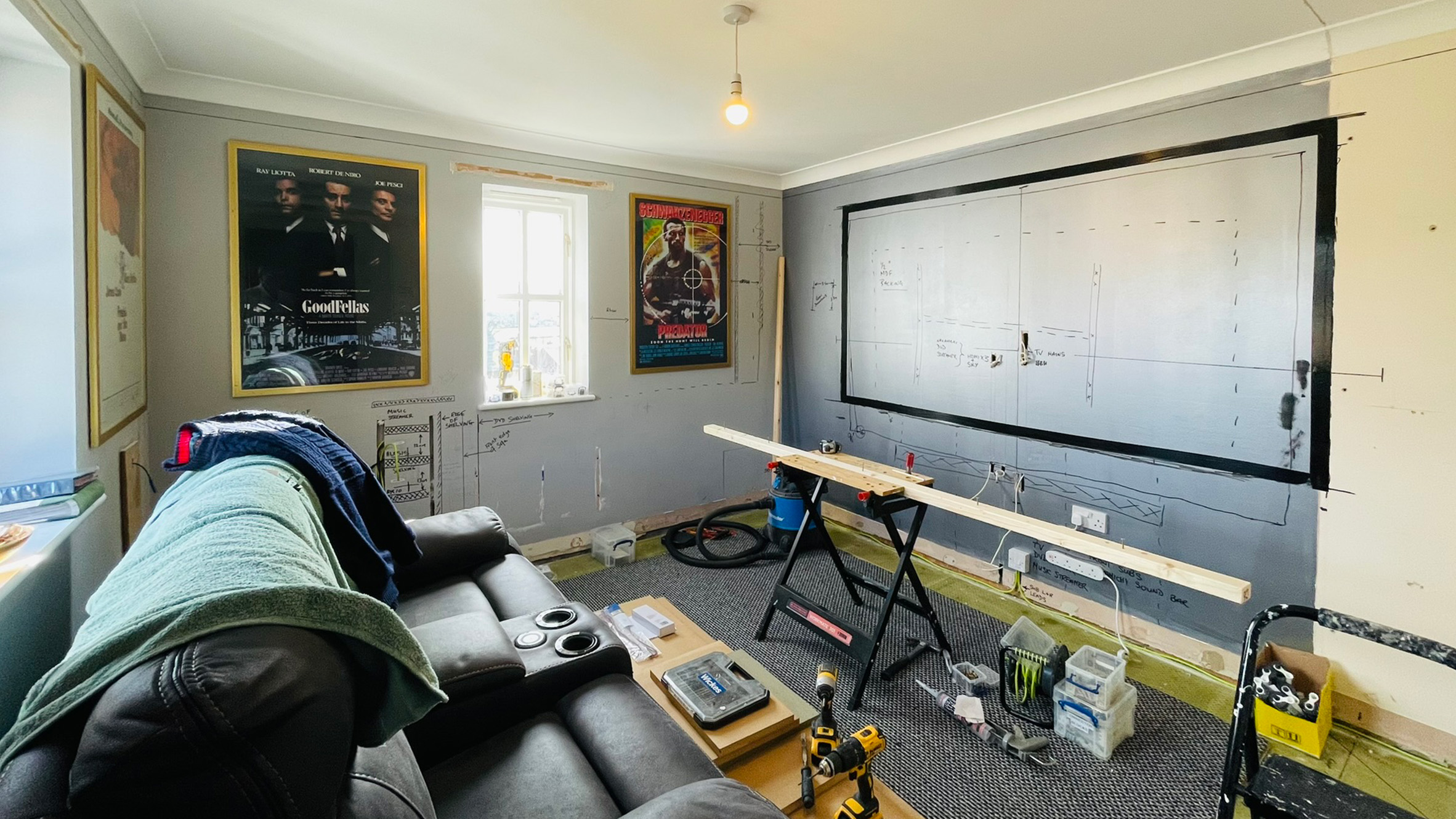 Home cinema plan