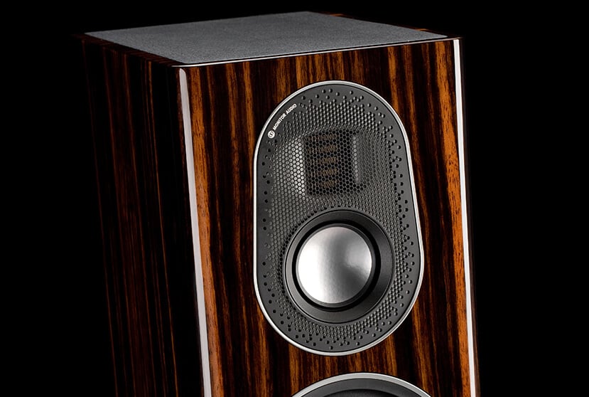 Monitor Audio Gold Series Close Up in ebony