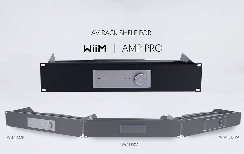 Wiim Amp Pro Rack Mount Shelf